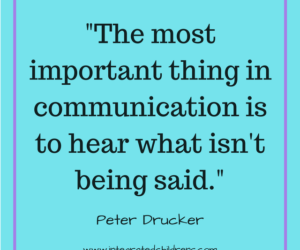 The Most Important Part of Communication