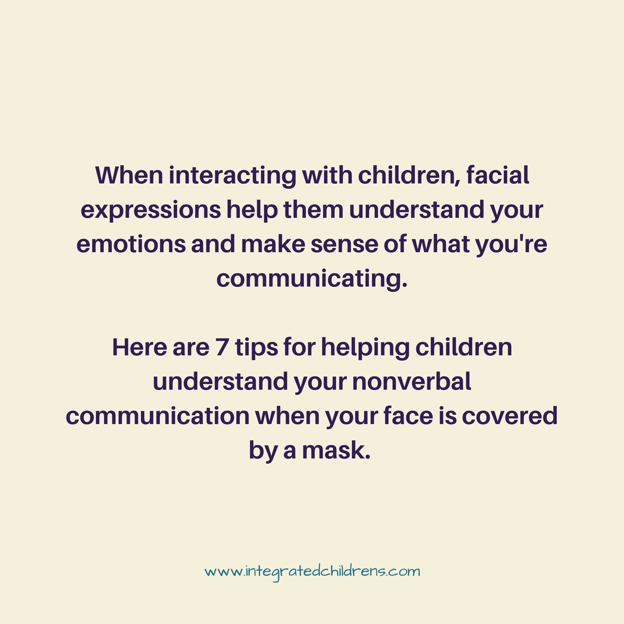 Masks and communication 2